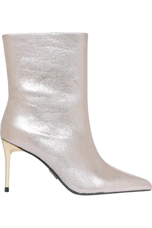Steve Madden Buty, Kobieta, Szary, 36 1/2 EU, Srebrne botki Silver Lyricals