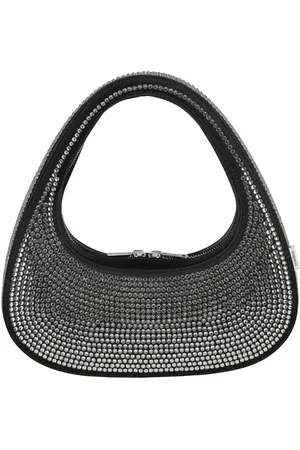COPERNI Torebki, Kobieta, Czarny, ONE SIZE, Kryształowa Bagietka Swipe Bag