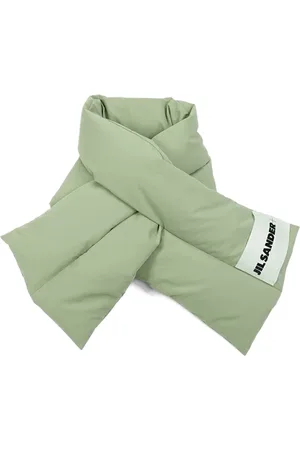 Jil Sander Akcesoria, Kobieta, Zielony, ONE SIZE, Stylowy Szalik na Wszystkie Okazje