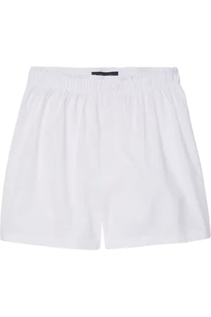 Brooks Brothers Bielizna, Mężczyzna, Biały, L, Bawełna, Bokserki bawełniane