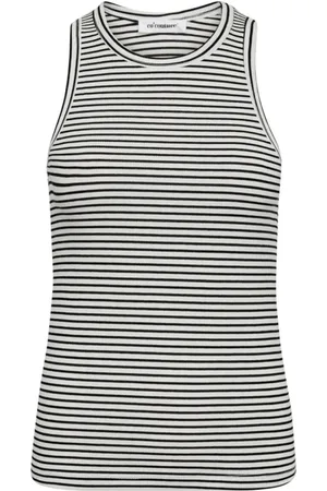Co`Couture Koszulki, Kobieta, Wielobarwność, S, Bawełna, Saracc Stripe Rib Top