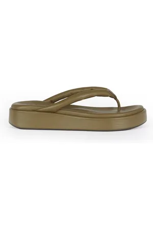 Cortana Buty, Kobieta, Zielony, 38 EU, Płaskie sandały Pistachio