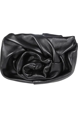 Burberry Torebki, Kobieta, Czarny, ONE SIZE, Skóra, Rose Chain-Linked Crossbody Bag