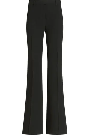 Etro Spodnie, Kobieta, Czarny, XS, Szerokie Spodnie