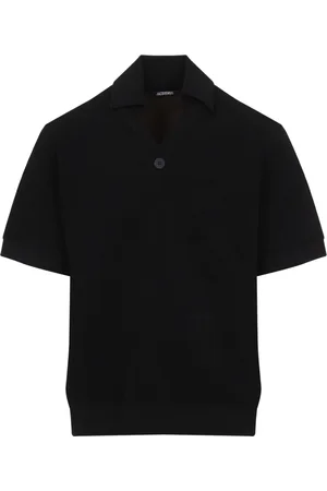 Jacquemus Koszulki, Mężczyzna, Czarny, M, Czarna koszulka męska Stylowa