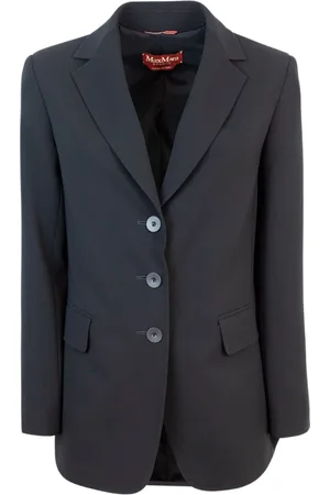 Max Mara Kurtki, Kobieta, Czarny, S, Poliester, Żakiet damski