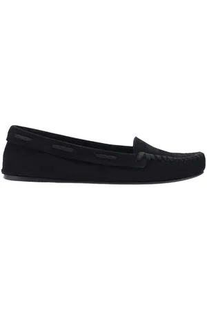 The Row Buty, Kobieta, Czarny, 38 EU, Zamsz, Mokasynyy z skóry z wzorem