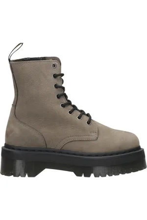 Dr. Martens Buty, Mężczyzna, Szary, 40 EU, Skóra, Sznurowane botki Jadon