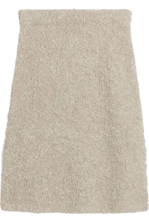 By Malene Birger Spódnice, Kobieta, Beżowy, S, Len, Kilena Mini Skirt