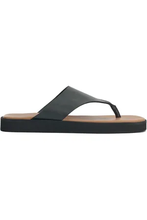 By Malene Birger Buty, Kobieta, Czarny, 36 EU, Skóra, Klapki skórzane Marisol