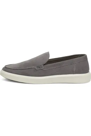 Boggi Milano Buty, Mężczyzna, Szary, 44 EU, Skóra, Mokasyny Stratus