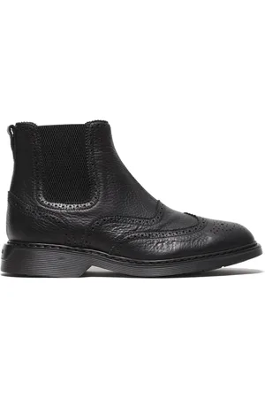 Hogan Buty, Mężczyzna, Czarny, 41 EU, Skóra, Botki