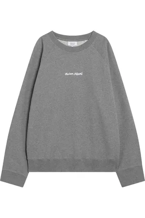 Maison Kitsuné Bluzy, Mężczyzna, Szary, M, Crewneck Sweatshirt