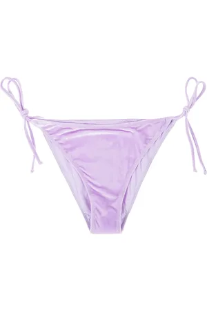 MC2 SAINT BARTH Stroje kąpielowe, Kobieta, Fioletowy, L, Virgo Lace Closure Swim Slip