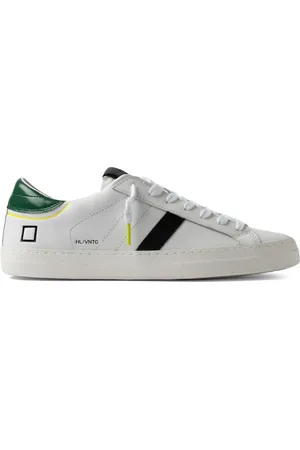 D.A.T.E. Buty, Mężczyzna, Biały, 41 EU, Skóra, Skórzane sneakersy low-top