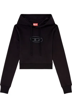 Diesel Bluzy, Kobieta, Czarny, XS, Bawełna, F-Slimmy-OD 9XX Hoodie