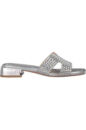 Alma en Pena Buty, Kobieta, Szary, 36 EU, Jewel płaski sandał