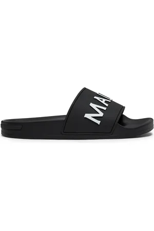 Mallet Buty, Mężczyzna, Czarny, 44 EU, Serif Slide Logo
