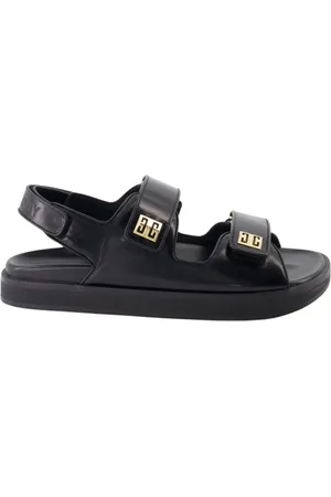 Givenchy Buty, Kobieta, Czarny, 39 EU, Skóra, Sandały 4G