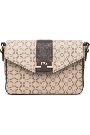 Nero Giardini Torebki, Kobieta, Beżowy, ONE SIZE, Torba Crossbody z materiału technicznego