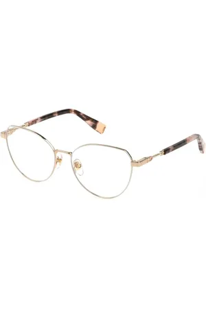 Furla Akcesoria, Kobieta, Wielobarwność, ONE SIZE, Wielokolorowe okulary z metalową oprawką