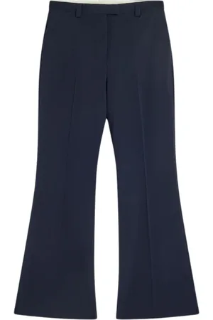 LIVIANA CONTI Spodnie, Kobieta, Niebieski, S, Niebieskie Spodnie Pantalone