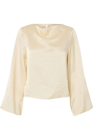 SELECTED Bluzki, Kobieta, Beżowy, XL, Elegancka i wyrafinowana bluzka