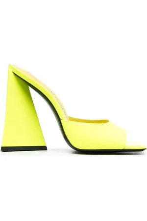 The Attico Buty, Kobieta, Żółty, 39 EU, Klapki Devon