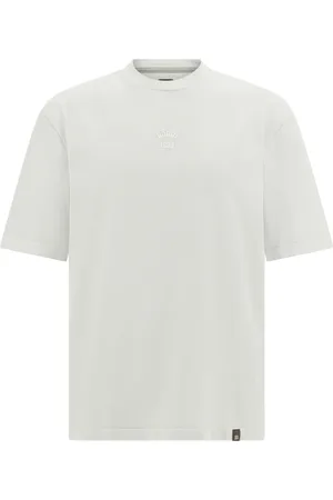 Boggi Milano Koszulki, Mężczyzna, Niebieski, M, Bawełna, Bawełniany T-shirt Jersey