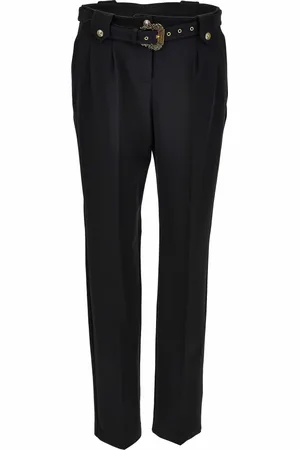 VERSACE Spodnie, Kobieta, Czarny, S, Spodnie Czarne