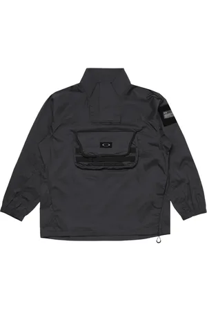 Oakley Kurtki, Mężczyzna, Czarny, S, Lekka Kurtka