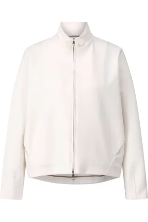 Max Mara Kurtki, Kobieta, Biały, M, Sportowa bluza dresowa Plava