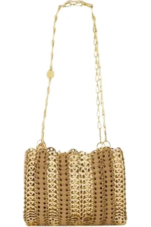 Paco rabanne Torebki, Kobieta, brązowy, ONE SIZE, Skóra, Torba na ramię