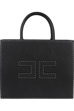 Elisabetta Franchi Torebki, Kobieta, Czarny, ONE SIZE, Średnia Torba Tote