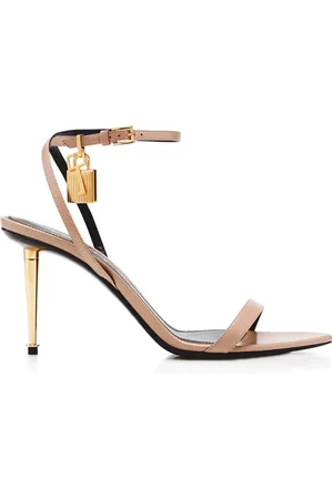 Tom Ford Buty, Kobieta, Beżowy, 39 EU, Beżowe Szpilki z Spiczastym Nosem