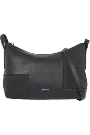 Calvin Klein Torebki, Kobieta, Czarny, ONE SIZE, Poliester, Block Crossbody Bag