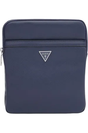 Guess Torebki, Mężczyzna, Niebieski, ONE SIZE, Elegancka Torba Crossbody