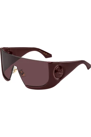 Etro Akcesoria, Kobieta, Czerwony, ONE SIZE, Okulary Burgundzko/Różowe