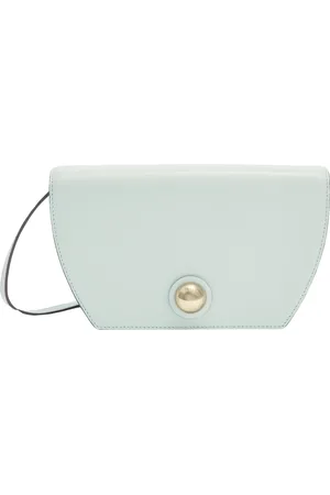 Furla Torebki, Kobieta, Niebieski, ONE SIZE, Skóra, Geometryczna torebka crossbody Sfera
