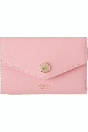MULBERRY Akcesoria, Kobieta, Różowy, ONE SIZE, Skóra, Składany Portfel Multikartowy