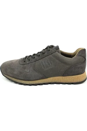 Gabor Buty, Mężczyzna, Szary, 44 EU, Skóra, Sznurowane Sneakersy