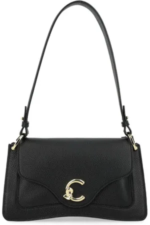 Coccinelle Torebki, Kobieta, Czarny, ONE SIZE, Skóra, Torebka C-Me Crossbody