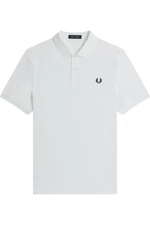 Fred Perry Koszulki, Mężczyzna, Biały, 2XL, Bawełna, Klasyczna koszulka polo z haftem