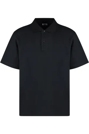 Burberry Koszulki, Mężczyzna, Czarny, L, Bawełna, Bawełniana Koszulka Polo