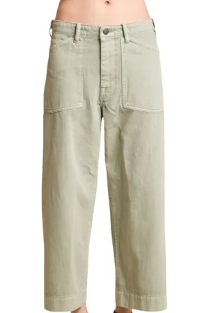 Denimist Jeansy, Kobieta, Zielony, W27, Denim, Mint Workwear Georgia Spodnie