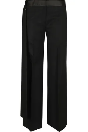 Victoria Beckham Spodnie, Kobieta, Czarny, S, Czarne Spodnie Gigi dla Kobiet