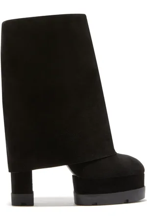Casadei Buty, Kobieta, Czarny, 40 1/2 EU, Zamsz, Reversible Nancy Suede Boot