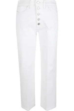 3x1 Jeansy, Kobieta, Biały, W25, Denim, Białe Jeansyy, Wyprodukowane we Włoszech, Mieszanka bawełny