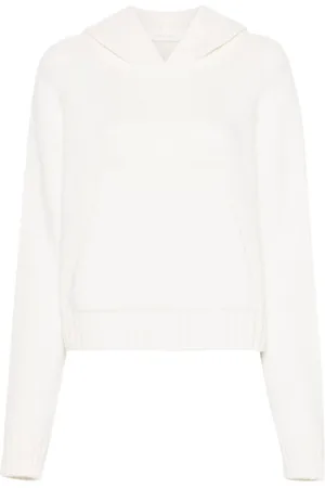 Palm Angels Bluzy, Kobieta, Biały, M, Hoodie
