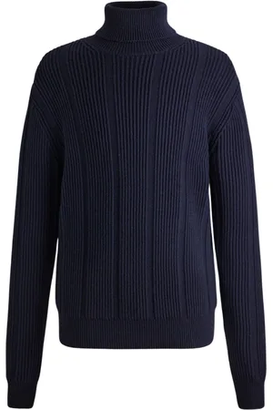 Fusalp Swetry, Mężczyzna, Niebieski, 2XL, Wełna, Sweter Aristote